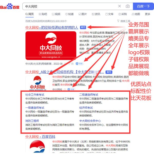 百度官网认证/百度搜索官网认证/官方标识/保障标识/百度排名首页